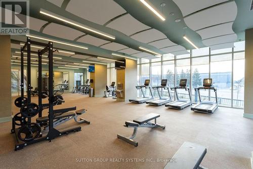 #1704 -10 Gatineau Dr, Vaughan, ON - Indoor Photo Showing Gym Room