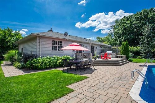 721 Courtland Place, Burlington, ON - Outdoor With In Ground Pool With Deck Patio Veranda