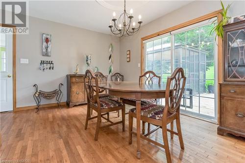 152 Mcfarlin Drive, West Grey, ON - Indoor Photo Showing Dining Room