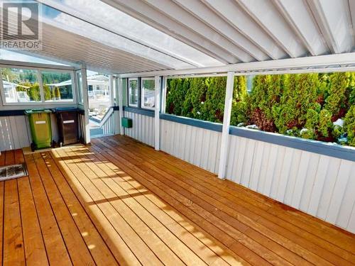 257-7575 Duncan Street, Powell River, BC - Outdoor With Deck Patio Veranda With Exterior
