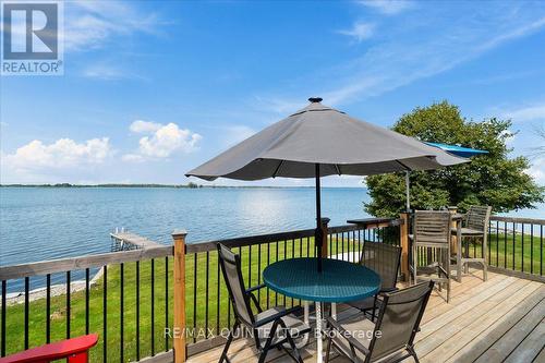 96 Bishop Lane, Prince Edward County, ON - Outdoor With Body Of Water With Deck Patio Veranda