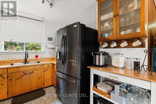 102 Bishop Lane, Prince Edward County, ON - Indoor Photo Showing Kitchen With Double Sink