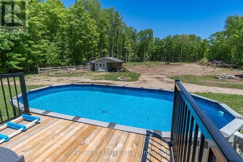 70 Maritime Road, Kawartha Lakes, ON - Outdoor With Above Ground Pool With Backyard