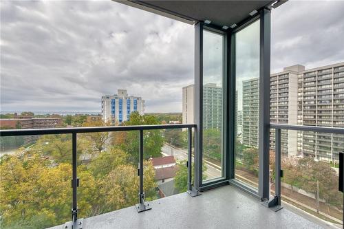 500 Brock Avenue|Unit #808, Burlington, ON - Outdoor With Balcony With View With Exterior