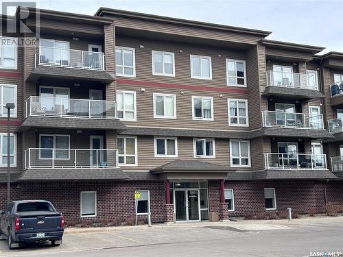 112 2311 Windsor Park Road, Regina, SK - Outdoor With Balcony With Facade