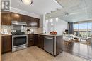 #702 -2545 Erin Centre Blvd, Mississauga, ON  - Indoor Photo Showing Kitchen With Upgraded Kitchen 