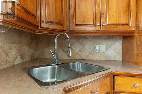 207 Montmorency Dr, Hamilton, ON - Indoor Photo Showing Kitchen With Double Sink