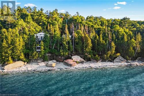 18 Cape Chin North Shore Road, North Bruce Peninsula, ON - Outdoor With Body Of Water