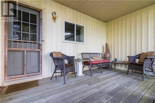 18 Cape Chin North Shore Road, North Bruce Peninsula, ON - Outdoor With Deck Patio Veranda With Exterior