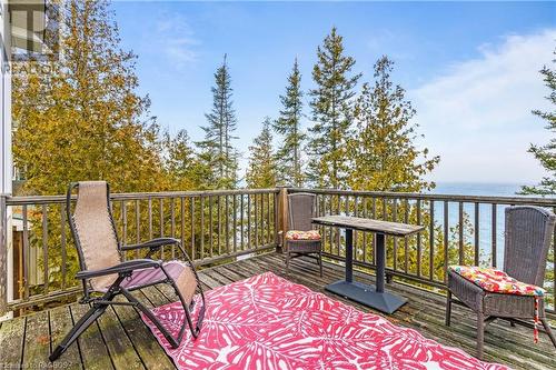 18 Cape Chin North Shore Road, North Bruce Peninsula, ON - Outdoor With Deck Patio Veranda With Exterior