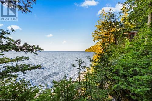 18 Cape Chin North Shore Road, North Bruce Peninsula, ON - Outdoor With Body Of Water With View