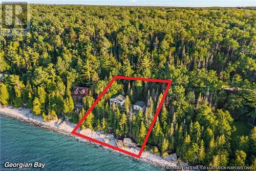 18 Cape Chin North Shore Road, North Bruce Peninsula, ON - Outdoor With Body Of Water