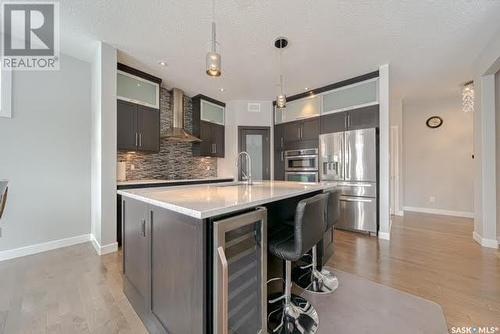 3961 Sandhill Crescent, Regina, SK - Indoor Photo Showing Kitchen With Upgraded Kitchen