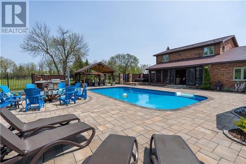 18521 County Road 19 Road, Cornwall, ON - Outdoor With In Ground Pool With Exterior