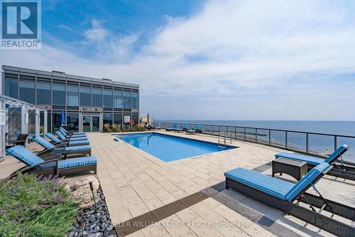 516 - 11 Bronte Road, Oakville, ON - Outdoor With In Ground Pool