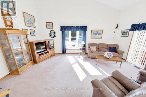 12599 Highway 41, Addington Highlands, ON - Indoor Photo Showing Living Room With Fireplace