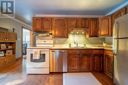 1151 Harlowe Rd, North Frontenac, ON - Indoor Photo Showing Kitchen With Double Sink