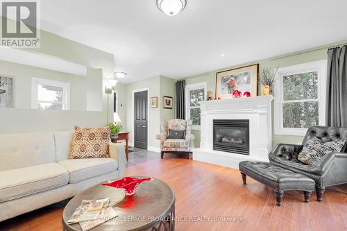 132 Salem Rd, Stirling-Rawdon, ON - Indoor Photo Showing Living Room With Fireplace