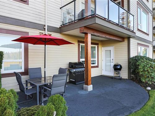 215-3666 Royal Vista Way, Courtenay, BC - Outdoor With Deck Patio Veranda With Exterior