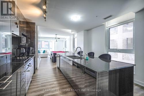 325 - 30 Nelson Street, Toronto, ON - Indoor Photo Showing Kitchen With Double Sink With Upgraded Kitchen