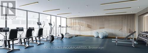 #815 -480 Front St W, Toronto, ON - Indoor Photo Showing Gym Room