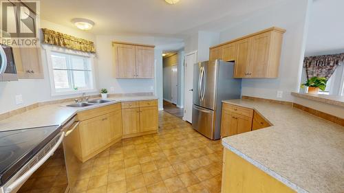 13052 Rose Prairie Road, Fort St. John, BC - Indoor Photo Showing Kitchen With Double Sink