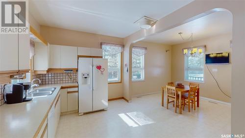 749 Gibson Road, Balgonie, SK - Indoor Photo Showing Kitchen With Double Sink