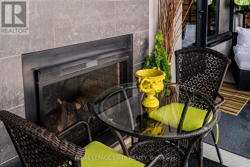 #404 -181 James St N, Hamilton, ON - Indoor With Fireplace