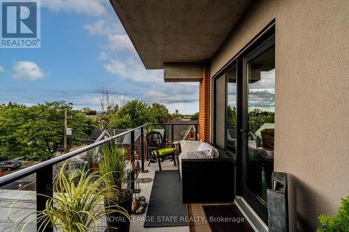 #404 -181 James St N, Hamilton, ON - Outdoor With Balcony With Exterior
