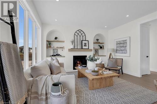 1890 Fountain Grass Drive, London, ON - Indoor Photo Showing Living Room With Fireplace