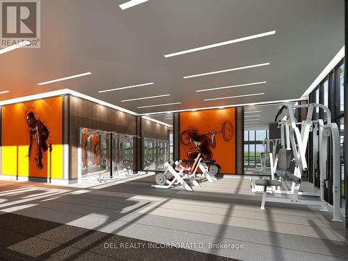 2728 - 5 Mabelle Avenue, Toronto, ON - Indoor Photo Showing Gym Room