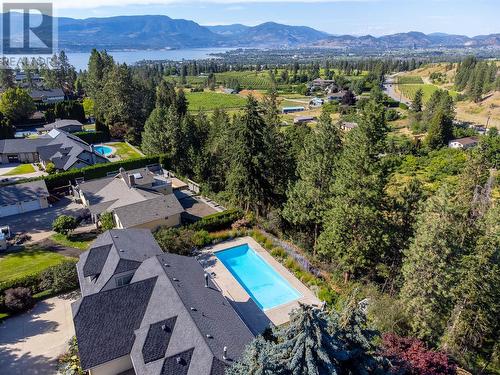 1234 Mission Ridge Road, Kelowna, BC - Outdoor With In Ground Pool With View