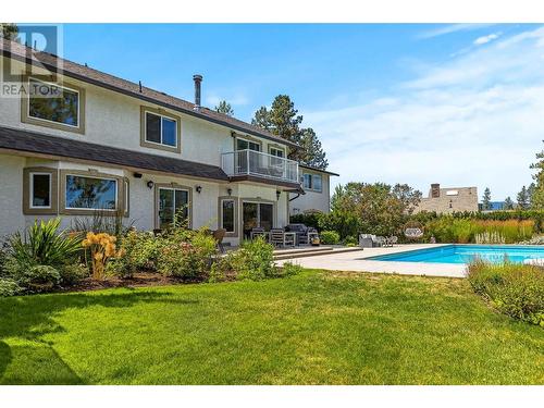 1234 Mission Ridge Road, Kelowna, BC - Outdoor With In Ground Pool With Deck Patio Veranda