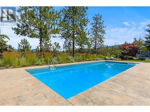 1234 Mission Ridge Road, Kelowna, BC - Outdoor With In Ground Pool With Backyard