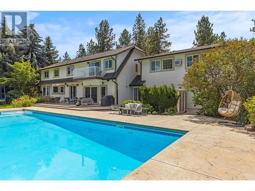 1234 Mission Ridge Road, Kelowna, BC - Outdoor With In Ground Pool