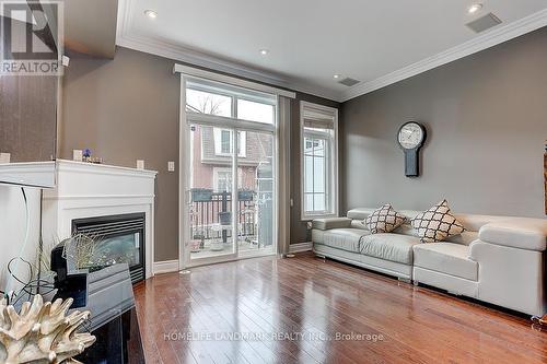 95B Finch Avenue W, Toronto, ON - Indoor Photo Showing Living Room With Fireplace