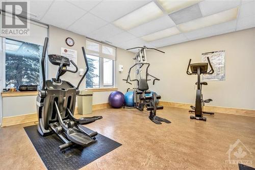 205 Bolton Street Unit#408, Ottawa, ON - Indoor Photo Showing Gym Room