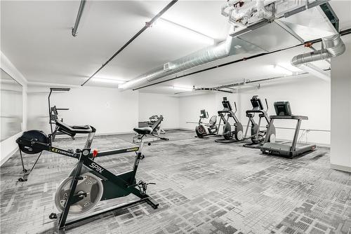181 James Street N|Unit #404, Hamilton, ON - Indoor Photo Showing Gym Room