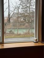 Canal view from dining room window - 