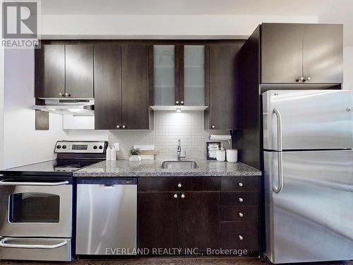#139 -1005 King St W, Toronto, ON - Indoor Photo Showing Kitchen With Stainless Steel Kitchen