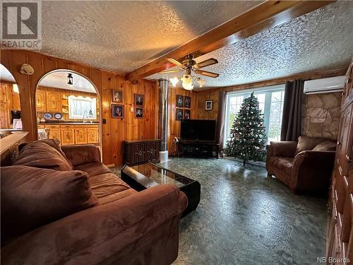 193 Gravel Hill Road, Gravel Hill, NB - Indoor Photo Showing Living Room With Fireplace