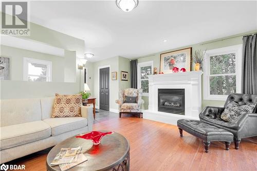 132 Salem Road, Stirling, ON - Indoor Photo Showing Living Room With Fireplace