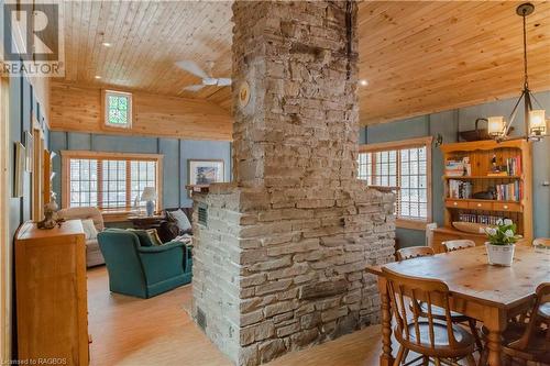 1212 Sauble Falls Road, Sauble Beach, ON - Indoor With Fireplace
