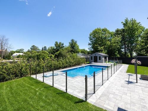 Backyard - 38 142E Avenue, Notre-Dame-De-L'Île-Perrot, QC - Outdoor With In Ground Pool With Backyard