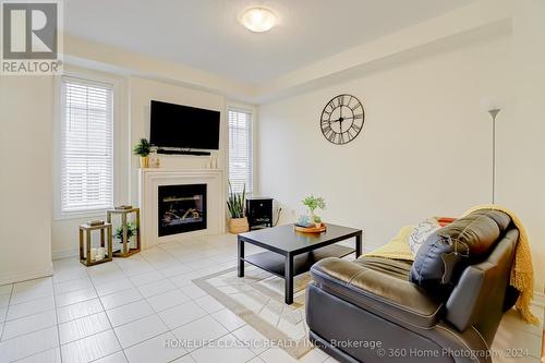 30 Vinod Rd, Markham, ON - Indoor Photo Showing Living Room With Fireplace
