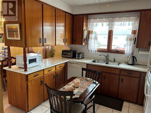 7 Centennial Drive, Lewisporte, NL - Indoor Photo Showing Kitchen With Double Sink