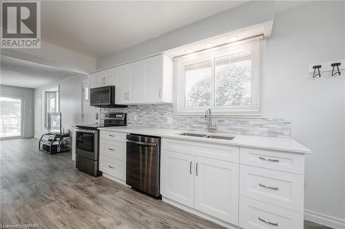 732 Salter Avenue, Woodstock, ON - Indoor Photo Showing Kitchen With Double Sink