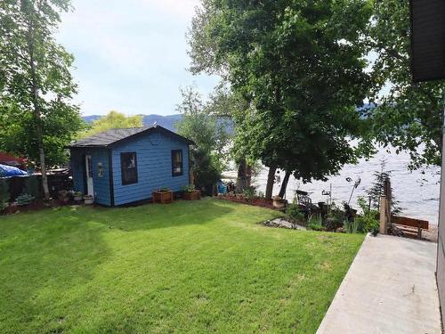 7837 Frontage Lane, Chase, BC - Outdoor With Body Of Water With Deck Patio Veranda