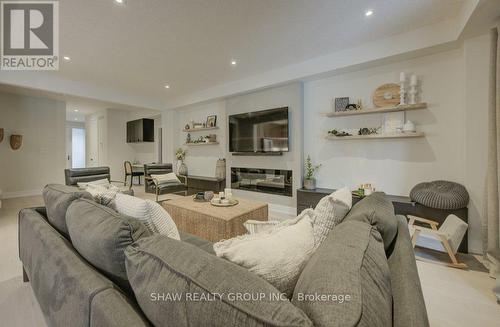 641 Wild Rye Street, Waterloo, ON - Indoor Photo Showing Living Room With Fireplace