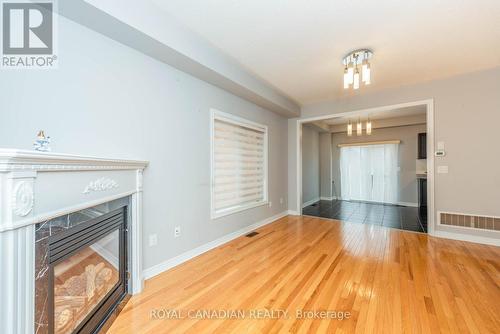 96 Clearfield Drive, Brampton, ON - Indoor With Fireplace
